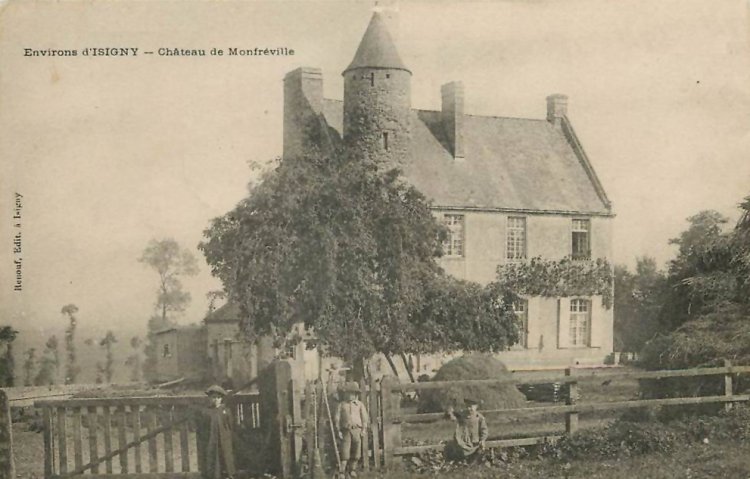 old picture of chateau monfreville