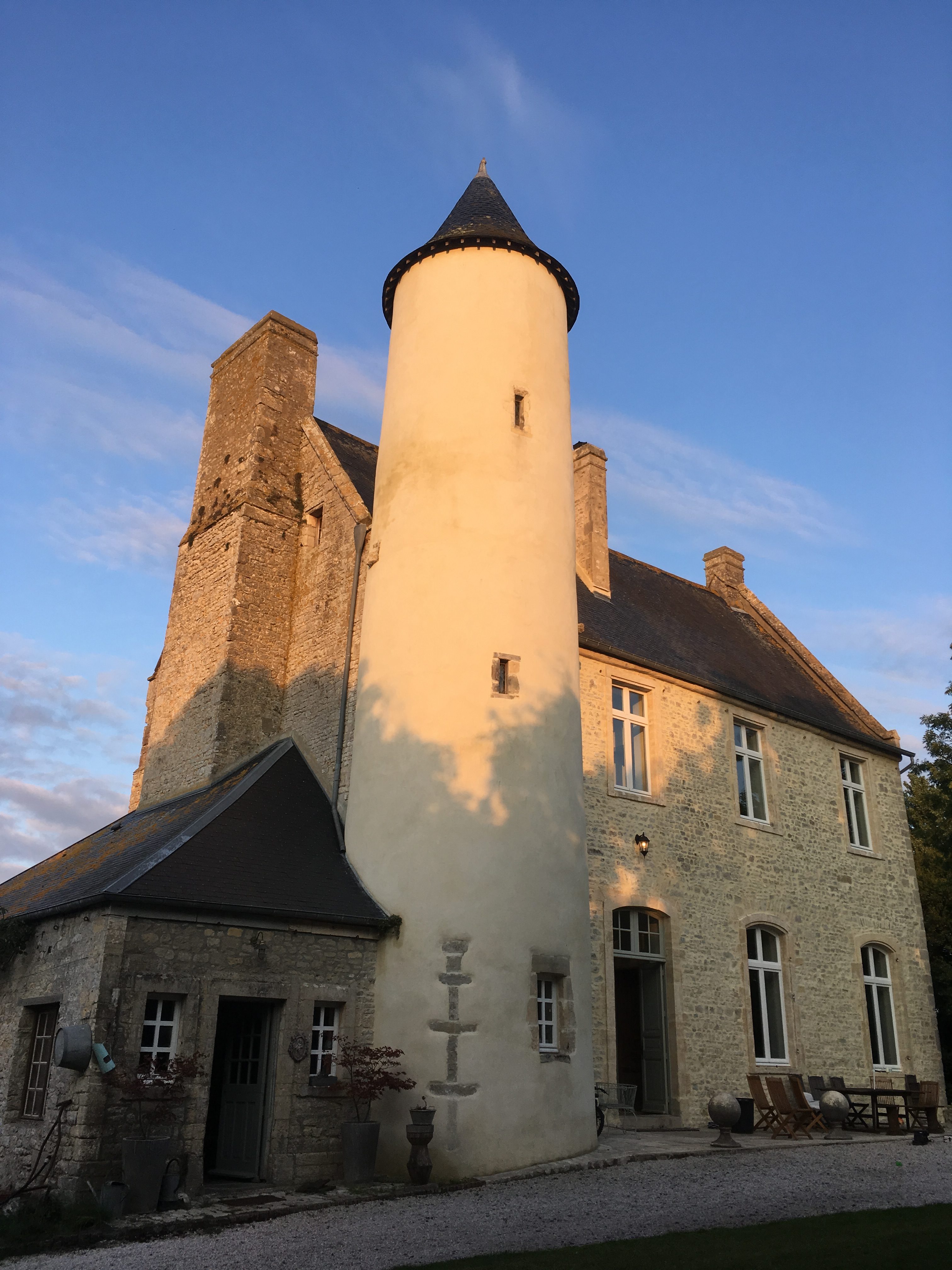 Camping Chateau de Monfreville Normandy France Chateau Monfreville
